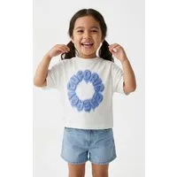 KIDS ONLY T-Shirt KOGPHINE LIFE SS SHORT PRINT TEE ZA JRS Baumwolle, relaxed fit