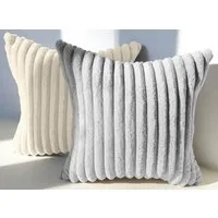 Amilian Kissenbezüge 2er Set - Dekokissenbezug - Kissenhüllen - Zierkissenbezüge, (2 Stück), (40x40 cm) Kissenbezug für Sofa, Dekokissen, Kissen, Zierkissen