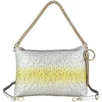 COLLEZIONE ALESSANDRO Schultertasche Bling, mit tausenden Strass Glitzersteinen