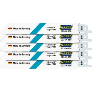 HAZET Sägeblätter Satz 1,5 – 4 mm, 5-Stück - 9234X-150/5