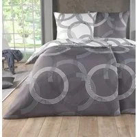 Kuscheli Bettwäsche 2x 135x200 + 2x 80x80 cm atmungsaktiver Bettbezug, moderne Designs, Für Allergiker geeignet, pflegeleicht, angenehm weicher Stoff