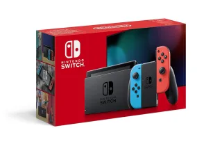 Nintendo Switch Konsole [2019er-Modell] neon-rot/neon-blau