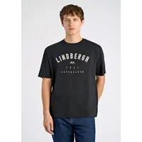 LINDBERGH Kurzarmshirt T-Shirt (Kurzarm) Relaxed Fit