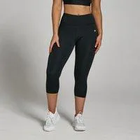 MP Damen Power 3/4-Leggings – Schwarz - S