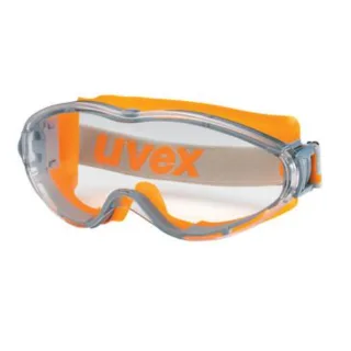 uvex Vollsichtbrille ultrasonic grau, orange - 9302805