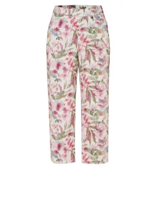 relaxed - Scarlet Wide Leg 6/8 mauve - Gr. - 48
