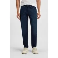 BOSS ORANGE Tapered-fit-Jeans Onyx Comfor Fit Denim Regular Tapered Fit, Stretch-Denim, Mittlere Bundhöhe