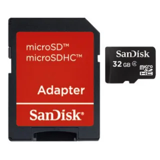 SanDisk microSDHC 32GB | sdsdqb-032g-b35 | 32 GB - MicroSDHC