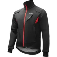 ROCKBROS Fahrradjacke Fahrradjacke Softshell Jacke Sport Warm Winddicht mit Fleece-Innenfutter