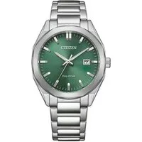 Citizen Solaruhr BM7620-83Y, Eco-Drive Solar Herren-Uhr Stahl/Moosgrün