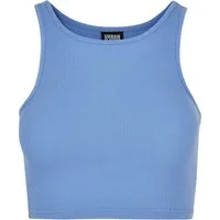 URBAN CLASSICS Muskelshirt Urban Classics Damen Ladies Cropped Rib Top (1-tlg)