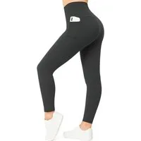 Frentree Leggings mit Taschen für Damen, Lange Sporthose, (High Waist, Yogaleggings in vielen Farben) Laufhose mit hohem Komfort