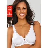 petite fleur by Lascana Minimizer-BH (Packung, 2 Stück) in schimmernder Optik