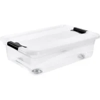 keeeper Aufbewahrungsbox keeeper Aufbewahrungsbox Konrad mit Rollen 28,0 Ltr. 59,5x39,5x18 cm