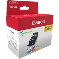 Canon CLI-526 C/M/Y Multipack Tintenpatrone (Packung, 3-tlg)