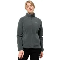 Jack Wolfskin Fleecejacke MOONRISE FZ W mit Stehkragen, atmungsaktiv, leicht, hüftbedeckende Passform