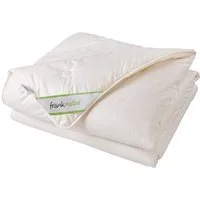 franknatur Naturfaserbettdecke Ganzjahresdecke Lyocell Bio, Füllung: 100% Lyocell/Tencel®, Bezug: 100% Baumwolle kbA, temperaturausgleichende Mono-Ganzjahresdecke