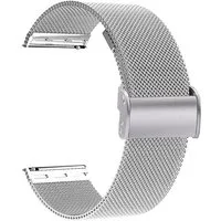 Forrlite Uhrenarmband Uhrenarmband, Armband Smartwatch, Ersatz Edelstahl Metallgitterband, Watch Uhren Ersatzband Für Damen Herren 22mm