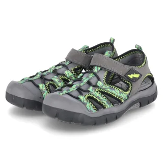 Lurchi Outdoorsandalen - Gr. 29 - Grau - Textil & Synthetik