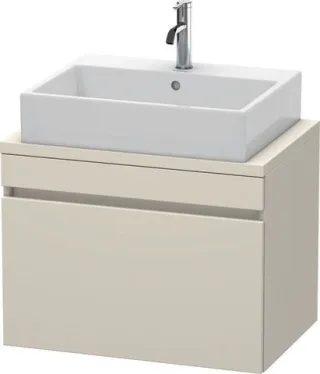 Duravit DuraStyle Konsolenwaschtischunterbau wandhängend Taupe Matt 700x478x512 mm - DS530109191 DS530109191