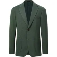 Allthemen Anzugsakko Herren 2 Knöpfe Sakko mit Wellenstruktur Casual Blazer