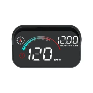 Universal Car Head Up Display HUD Digital GPS Speedometer Projector Screen Dashboard Odometer with Overspeed Alarm For A