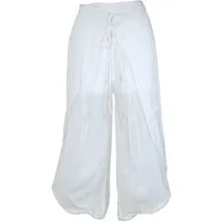 Guru-Shop Relaxhose Palazzohose, Boho Hosenrock, Orienthose,.. alternative Bekleidung