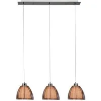 Brilliant Pendelleuchte Relax, ohne Leuchtmittel, Hängelampe 3flg