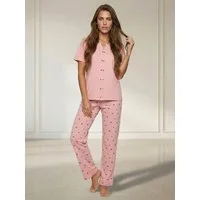 zeitlos Pyjama Pyjama Set Kurzarm - Schleife