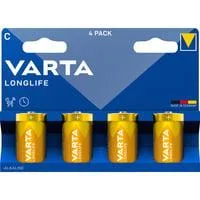 Longlife Batterie LR14, C (Baby) 4 Stück