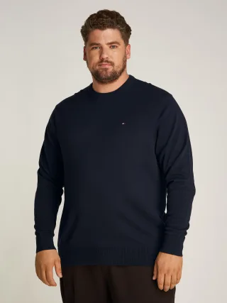 BT-ESSENTIAL COTTON CREW NECK-B desert sky