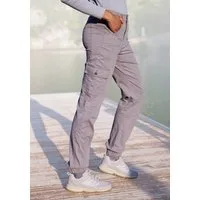 Vivance Active by Lascana Trekkinghose Cargo Jeans Optik Baumwollmix mit Cargo Taschen