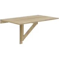 en.casa Schreibtisch, »Singapur« Breite 100cm, Klappbarer Wandtisch