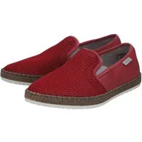 Rieker Espadrille Sommerschuh, Slipper, Freizeitschuh im Materialmix