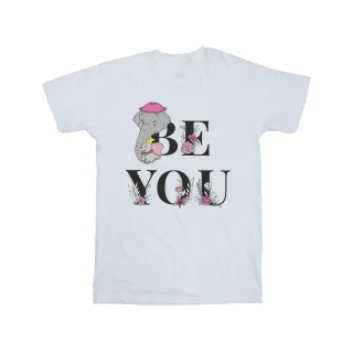 Disney - "Dumbo Be You" T-Shirt für Mädchen (Weiß)