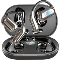 Toomoke Open-Ear-Kopfhörer Bluetooth 6.0, Bluetooth Kopfhörer kabellos, Open-Ear-Kopfhörer (Sportkopfhörer mit Ohrbügel, ANC, 4-Mikrofon-ENC, HiFi Stereo, 75 Std., IPX7, 14,2-mm-Treiber, Kabellose Sportkopfhörer mit Mikrofon für Sport, Büro und Allta