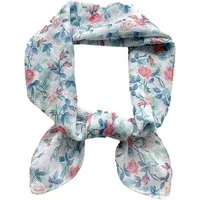 Moschen-Bayern Halstuch Halstuch Damen klein Nickituch Sommer Baumwolle Blau