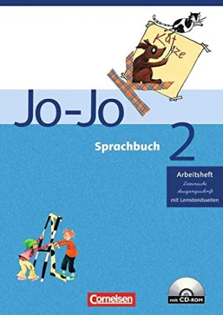 Jo-Jo Sprachbuch - Bisherige allgemeine Ausgabe: 2. Schuljahr - Arbeitsheft in Lateinischer Ausgangsschrift: Mit CD-ROM und Lernstandsseiten