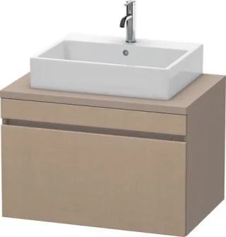 Duravit DuraStyle Konsolenwaschtischunterbau wandhängend Leinen & Basalt Matt 800x548x512 mm - DS531 DS531207543