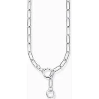 THOMAS SABO Kette mit Anhänger Thomas Sabo KE2192-051-14 Damen Gliederkette mit zwei Ringverschlüsse
