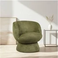 OTTO home Drehsessel ZAZZA Lese-Sessel, TV-Sessel, Loungesessel, 360° drehbar, feiner Struktur-Bezug