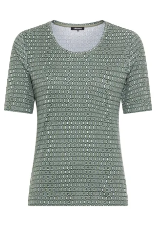 Olsen - T-Shirt Short Sleeves khaki - Gr. - 38
