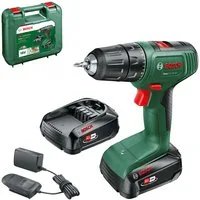 Bosch Home & Garden Akku-Bohrschrauber EasyDrill 18V-40, inkl. 2x Akkus 1,5 Ah und Ladegerät AL 18V-20, im Tragekoffer