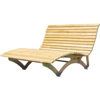 Scalant Gartenliege Waldsofa Classic, Latten aus Lärche