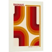 Posterlounge Wandbild Bauhaus - Retro Bow, Mandy Reinmuth, erhältlich als Poster, Leinwandbild, Wandsticker oder Acrylglasbild