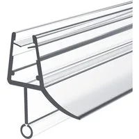 MEYKOERS Duschdichtung Ersatzdichtung Wasserabweiser Duschdichtung für 4-6 mm Glas, L: 60 cm