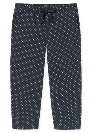 SCHIESSER - Hose 3/4 dunkelblau-gem. - Gr. - 44