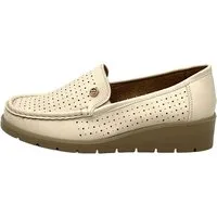 Nowaland Damen Slipper mit Keilsohle Slipper Atmungsaktiv, leicht, flexible Keilsohle, bequem