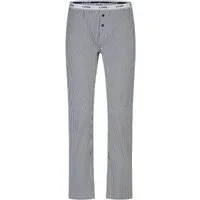 By Louise Pyjamahose Damen Schlafanzughose gestreift (1-tlg) Baumwolle