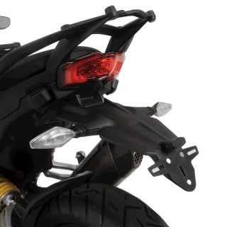 R&amp;G Kennzeichenhalter Heckumbau Ducati Multistrada V4 / S / Pikes Peak Bj. 2021-2026 eintragungsfrei